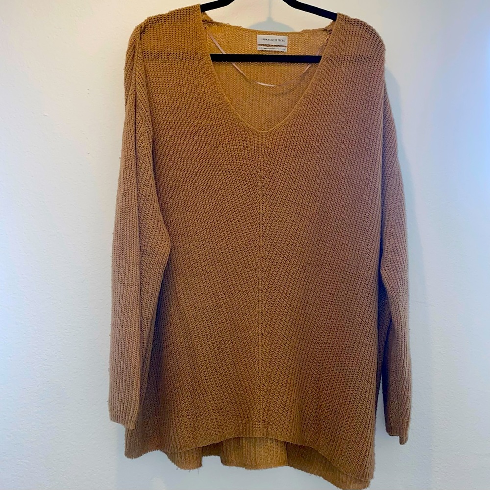 Urban Outfitters Mustard Knit Oversized Sweater - Picture 6 of 6